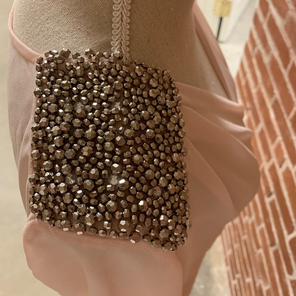 Light pink with sparkle shoulder blouse - Picture 5 of 5